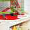 PawHut Jaula para Hámster Rojo 47 x 30 x 59 cm 9