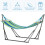 Outsunny Hamaca Verde 270 x 100 x 94 cm 6