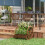 Outsunny Jardinera Marrón 61 x 62 x 57 cm 2