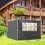 Outsunny Paredes Laterales Carpa Gris 295 x 200 cm 4