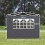 Outsunny Paredes Laterales Carpa Gris 295 x 200 cm 5