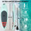 Outsunny Paddle Surf Hinchable Azul 320 x 84 x 15 cm 3