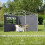 Outsunny Paredes Laterales Carpa Gris 295 x 200 cm 2