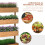 Outsunny Jardinera Naranja 80 x 45 x 142 cm 4