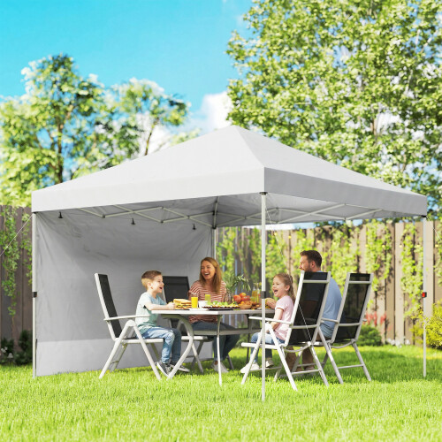 Outsunny Carpa Plegable Blanco 293 x 293 x 270 cm 1