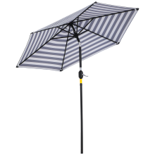 Sombrilla Terraza Azul 230 x 230 x 216 cm