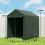 Outsunny Carpa para Herramienta Verde 120 x 179 x 165 cm 3