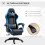 Vinsetto Silla Gaming Negro 65 x 65 x 129 cm 4