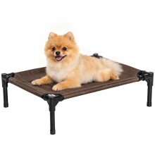 Cama Elevada para Mascotas Marrón 61 x 46 x 18 cm