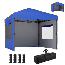 Carpa Plegable Azul 297 x 297 x 285 cm