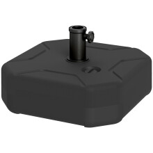 Base para Sombrilla Negro 45 x 45 x 25 cm