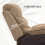 Homcom Sillón Levanta Persona Marrón 96 x 96 x 108 cm 6