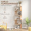 Homcom Librería Marrón 60 x 24 x 184.5 cm 4