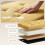 Homcom Banco de Almacenaje Amarillo 76 x 38 x 38 cm 5