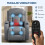 Homcom Sillón Masaje Reclinable Gris 82 x 99 x 103 cm 2