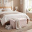 Homcom Banco de Almacenaje Rosa 76 x 38 x 38 cm 2