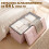 Homcom Banco de Almacenaje Rosa 76 x 38 x 38 cm 4