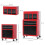 Homcom Carro de Herramienta Rojo 61.6 x 33 x 108 cm 3