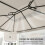 Outsunny Techo de Repuesto Beige 400 x 300 cm 4