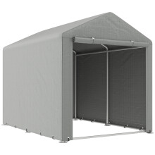 Carpa para Herramientas Gris 160 x 218 x 172 cm