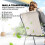 Outsunny Conjunto de Jardín Beige 119 x 68 x 70 cm 4