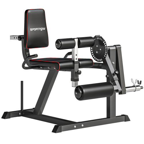 SPORTNOW Adjustable Calf Raise Machine for Leg Extension and Curl Machine 1