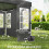 Outsunny Carpa Plegable Gris 293 x 293 x 272 cm 6