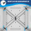 Homcom Silla de Ducha Azul 51.5 x 49.5 x 81 cm 3