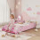 Cama Infantil Rosa 158 x 73.6 x 26 cm 2