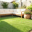 Outsunny Césped Artificial Verde 400 x 100 x 2.5 cm 2