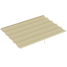 Techo de Pérgola Beige 350 x 260 x 6 cm