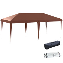 Carpa Plegable Marrón 585 x 295 x 270 cm