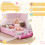 Cama Infantil Rosa 158 x 73.6 x 26 cm 6