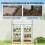 Outsunny Invernadero Transparente 143 x 46 x 165 cm 4