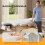 Homcom Camilla de Masaje Blanco 215 x 81 x 84 cm 4