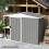 Outsunny Paneles Acero Galvanizado Gris 129 x 45 cm 6