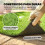 Outsunny Césped Artificial Verde 400 x 100 x 2.5 cm 6