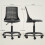 Homcom Silla de Escritorio Negro 43 x 42 x 86 cm 3