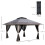 Outsunny Carpa Plegable Gris 392 x 392 x 283 cm 2