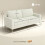 Homcom Sofá de 3 Plaza Beige 181 x 77 x 82 cm 3