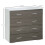 Homcom Cómoda Gris 76 x 35 x 72 cm 3