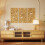 Homcom Decoración de Pared Marrón 40 x 0.9 x 80 cm 2