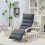 Homcom Sillón de Salón Gris 67 x 114 x 105 cm 2