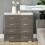 Homcom Cómoda Gris 76 x 35 x 72 cm 4