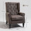 Homcom Butaca de Salón Marrón 74 x 86 x 102 cm 3