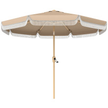 Sombrilla de Terraza Marrón 266 x 266 x 238 cm
