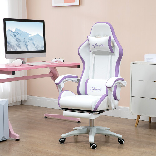Vinsetto Silla Gaming Blanco 65 x 65 x 129 cm 1