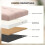 Homcom Banco de Almacenaje Rosa 76 x 38 x 38 cm 5