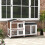 PawHut Conejera de Madera Marrón 157.4 x 53 x 99.5 cm 2
