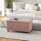 Homcom Banco de Almacenaje Rosa 76 x 38 x 38 cm 6